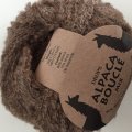Asiakaskuva DROPS Alpaca Boucl� Mix lanka - 50g - Ruskea (0602)