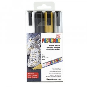 Merkint�kyn� ZIG Posterman PMA-50 6mm 4 kpl