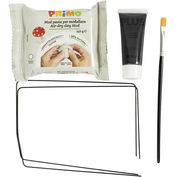 Mini DIY Kit Modelling, musta, Sculpting