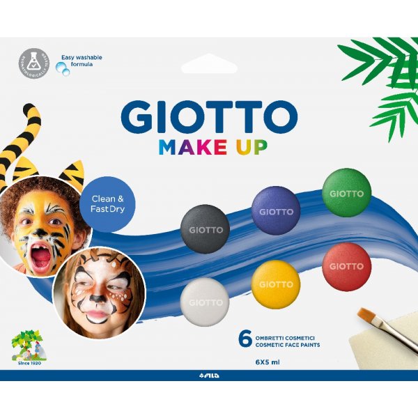 Kasvomaali Giotto 6x5 ml - Classic