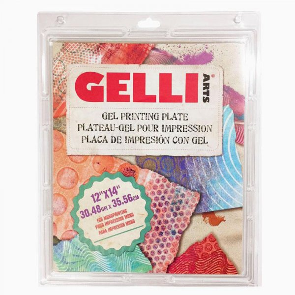 Painolevy - Gelli Arts -30,5x35,5cm