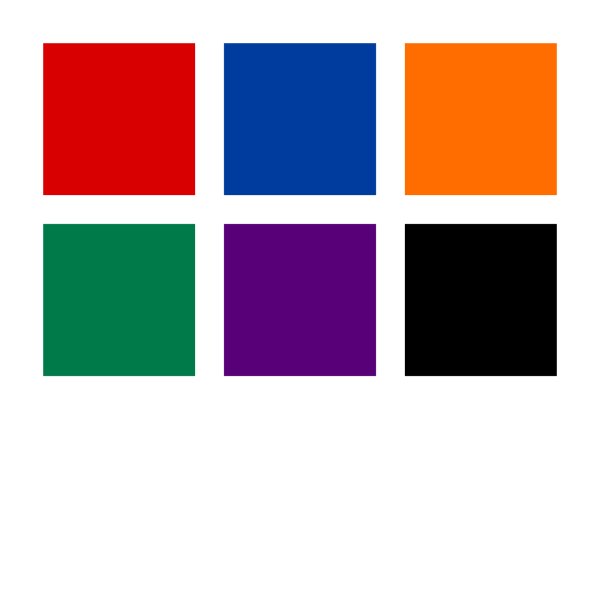 Lumocolor 351B valkotaulukynät vinokärjellä, 6 väriä - 6 kpl pakkaus Lumocolor 351B valkotaulukynät vinokärjellä, 6 väriä - 6 kpl pakkaus