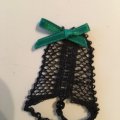 Asiakaskuva Puuhelmet 4 mm - mustat 150 kpl. rei�n halkaisija 1,5 mm