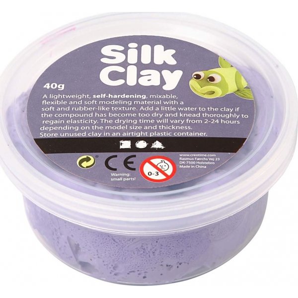 Silk Clay - violetti - 40 g