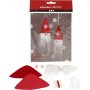Mini DIY Kit - roikkuvat joulupukit