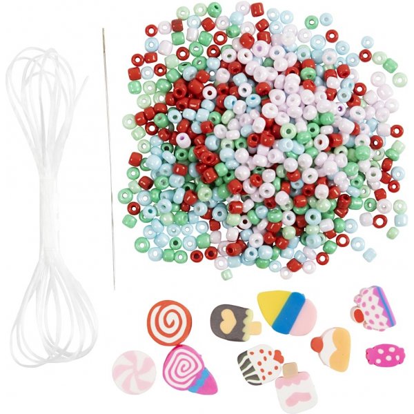 Mini DIY Kit -korut - Joustava rannekoru ja sormus