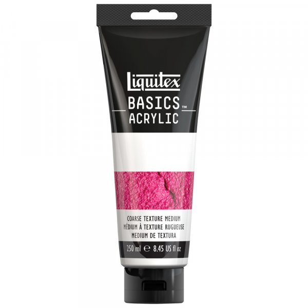 Akryylivliaine - Liquitex Basics -lisaineet - 250 ml - Tub Coarse Texture -geeli