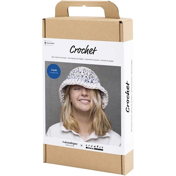 DIY Kit Virkkaus, Rough Fisherman's Hat DIY Kit Virkkaus, Rough Fisherman's Hat