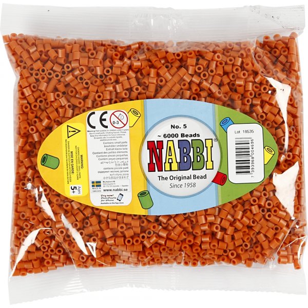 Putkihelmet - karamelliruskea (32254) - keskikokoinen - 6000 kpl