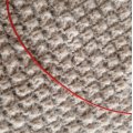 Asiakaskuva Py�re� neula Punainen Pitsi 100 cm - 7 mm