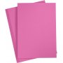 Vrillinen pahvi - pinkki - A4 - 180 g - 20 arkkia