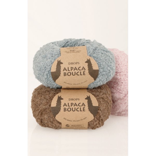 Drops Alpaca Boucl -lankaa - 50g