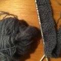 Asiakaskuva DROPS Harjattu Alpaca Silk lanka - 25g - Denim sininen (13)