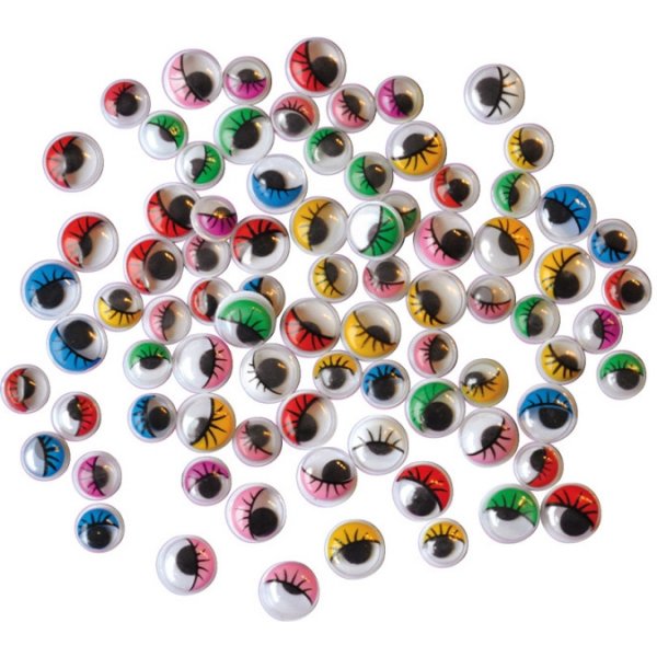 PET Silmt ripsill, vrilliset, 140 kpl, 7,10,12,15 mm