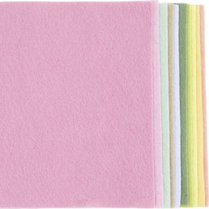 Askarteluhuopa - A4, pastelliv�rit 10 kpl