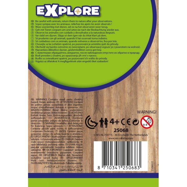 Kaksipuolinen hynteisten suurennuslasi