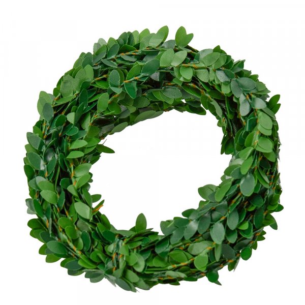 Garland mini 3 m /  1 cm - vihre lehti