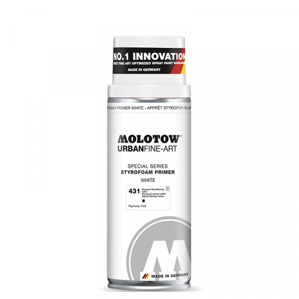 Ruiskupohjamaali Styrofoam UrbanFineArt 400ml