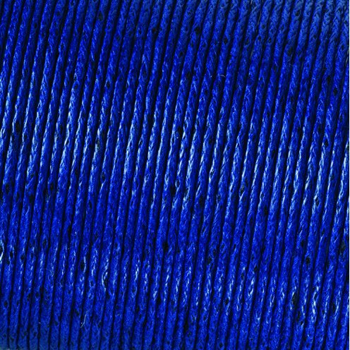 Johdon vahattu puuvilla - sininen