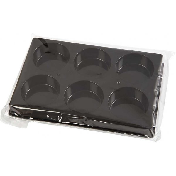 Paletti akvarellille - musta