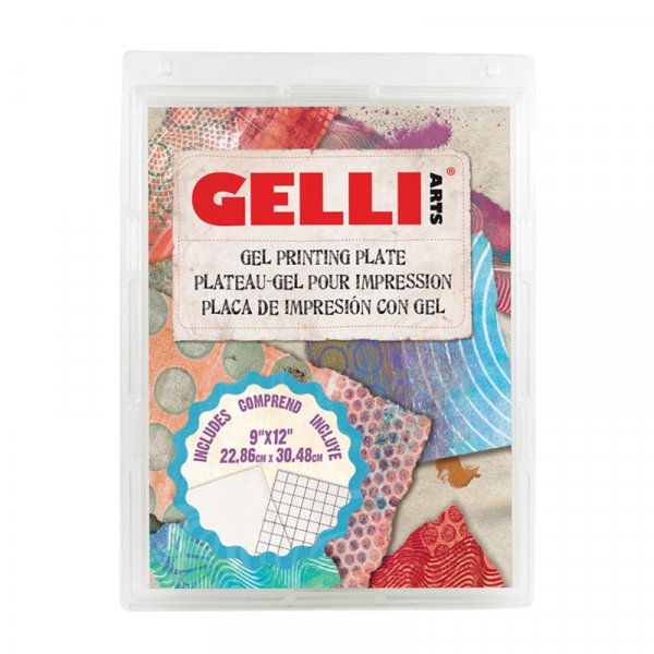 Painolevy - Gelli Arts - 22,9x30,5 cm