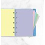 Filofax-muistikirjataskun tytt - pisteviiva - pastellit