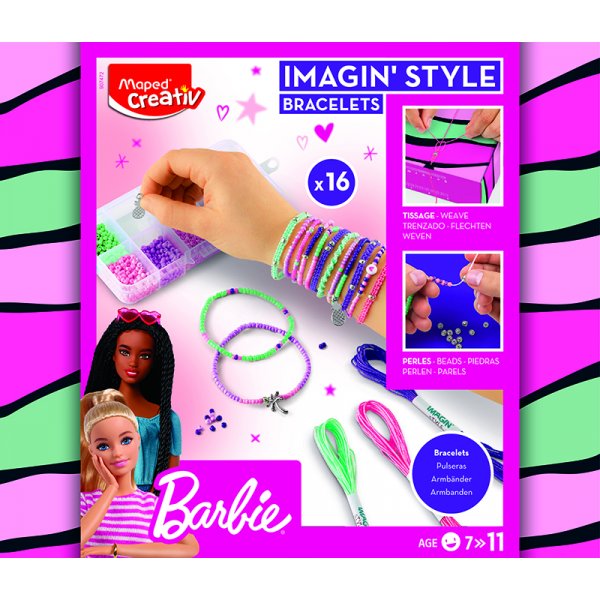 Barbie - Maped - Imagin Style -rannekoru (7+ vuotta)