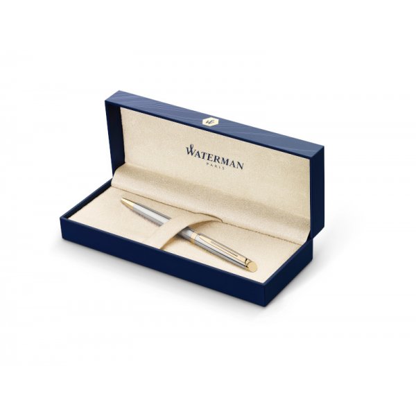 Kuulakrkikyn Waterman Hmisphre - Ruostumaton ters Gold Trim - Medium Blue