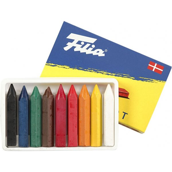 Filia ljypastellivriliidut - 9 kpl