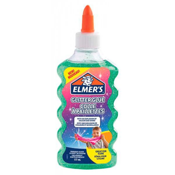 Liima Elmer's - Glitterliima - Vihre - 177 ml