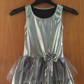 Asiakaskuva Kiilt�v� Jersey kangas Hopea - 145 cm