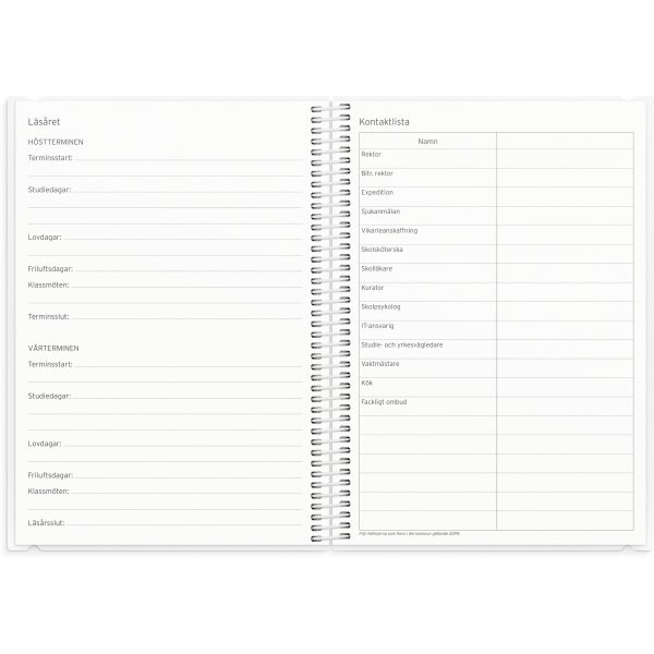 Kalenteri 24/25 - Upea opettajan kalenteri