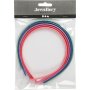 Diadem - 8 mm - sekavrit - 5 kpl