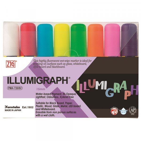 Merkintkyn ZIG Illumigraph 15mm - 8 vri