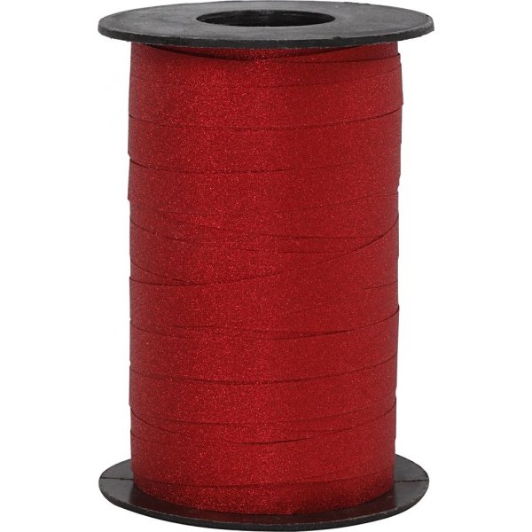 Lahjanauha - punainen - glitter - 100 m
