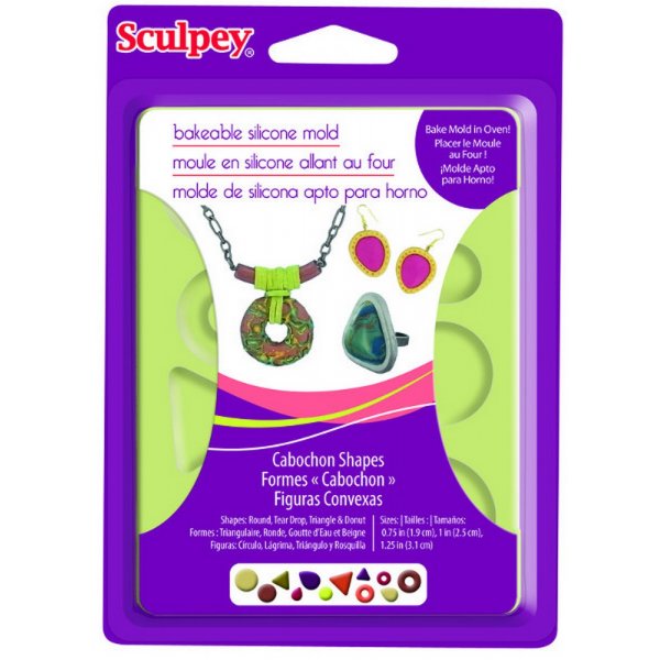 Sculpey leivottava muotti - Cobochon