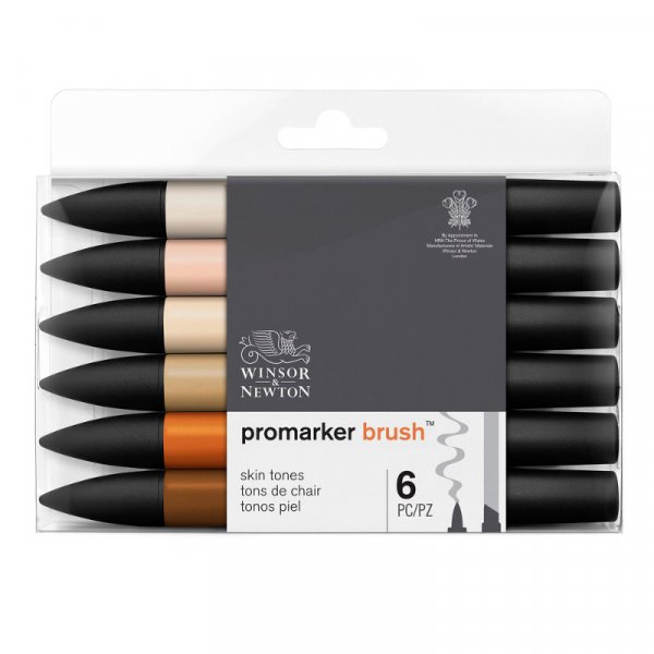 BrushMarker W&N - Ihonsvyt 6 kyn