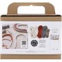 Mini DIY Kit Macram - Rainbow
