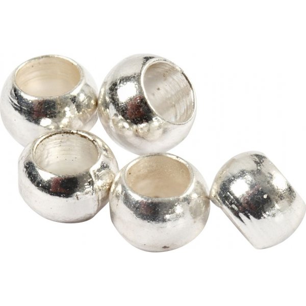 Johdinkiristimet - 2 mm - Hopeoitu - 1000 kpl