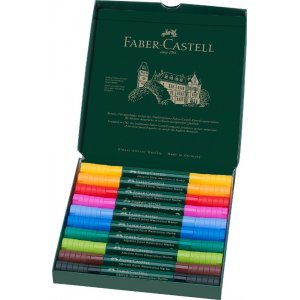 Faber-Castell Albrecht Dürer akvarellimerkkisetti - 10 kynää Faber-Castell Albrecht Dürer akvarellimerkkisetti - 10 kynää