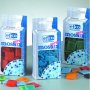 MosaixPro - lasimosaiikki 10 x 10 mm - punainen sekoitus 200 g ~ 302 kpl.
