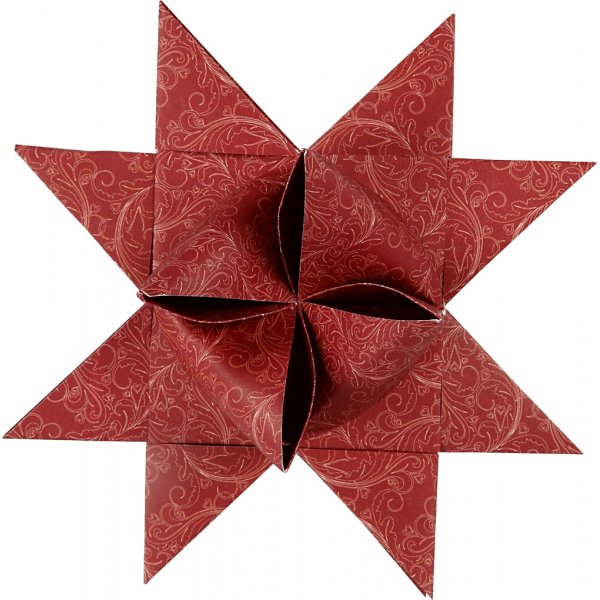 Thtinauhat - punainen - valkoinen - 18 cm - 40 nauhaa