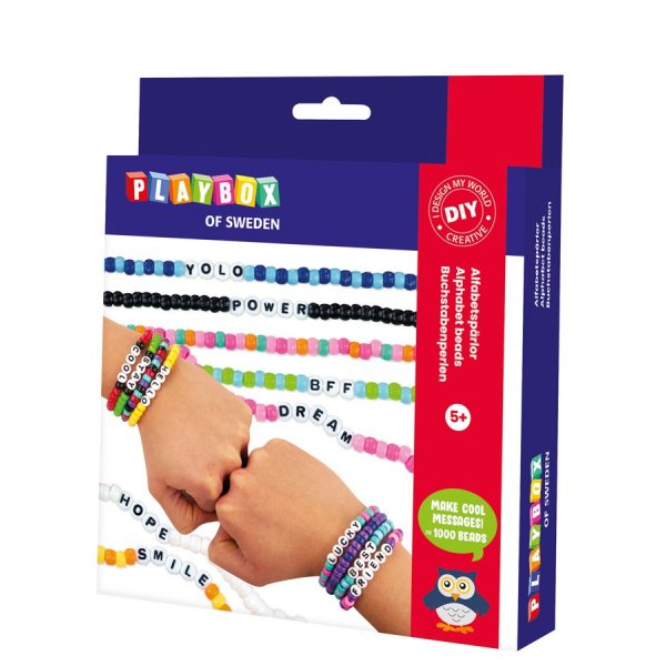 Alphabet Beads askartelusetti