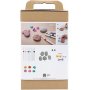 DIY Kit Kivikoristeet, sekavrit, Monster