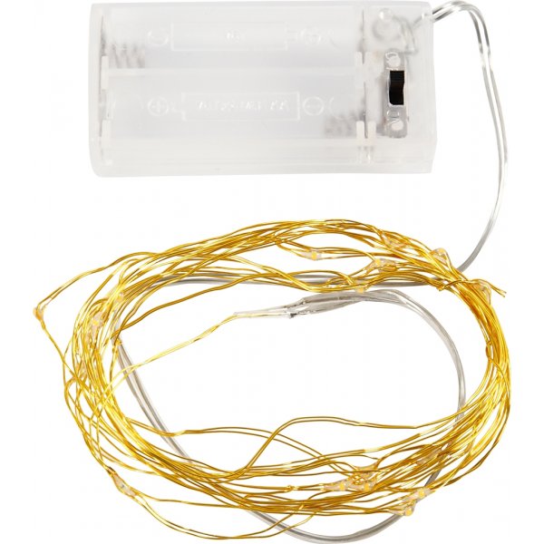 LED-valonauha - kulta - 3,15 m