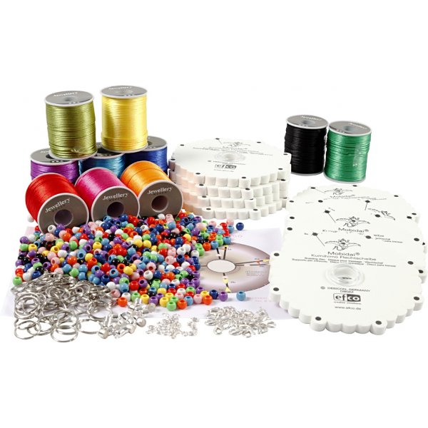 Kumihimo-luokkahuonesetti - neonvärit - kirkkaat värit Kumihimo-luokkahuonesetti - neonvärit - kirkkaat värit