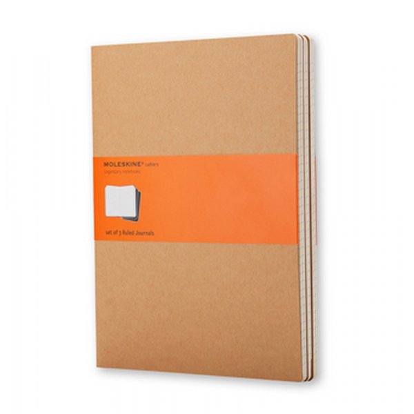 Cahier Journal Suuri vuorattu pehme kansi