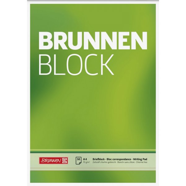 Muistilehti - Brunnen A4 70 g II