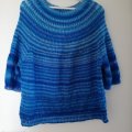 Asiakaskuva Viking lanka Nordlys 100g - Vaaleansininen/tummansininen (927)