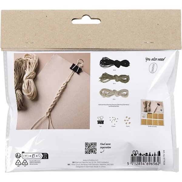 Mini DIY Kit Macrame, Rannekoru
